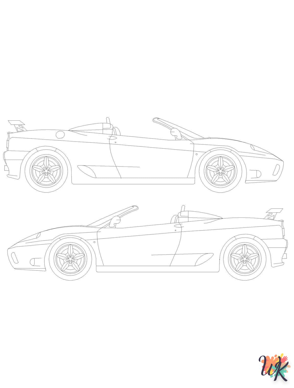 Disegni da Colorare Ferrari 1