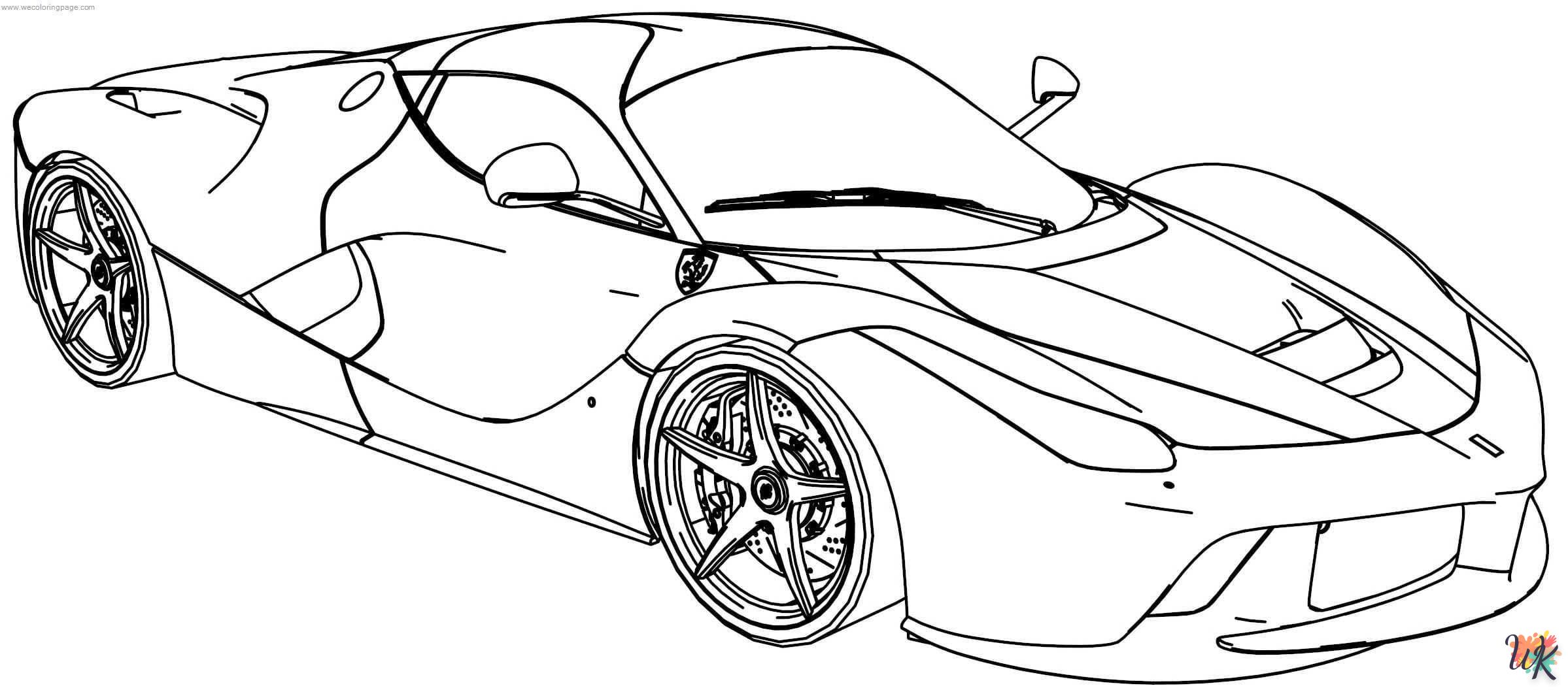 Disegni da Colorare Ferrari 31