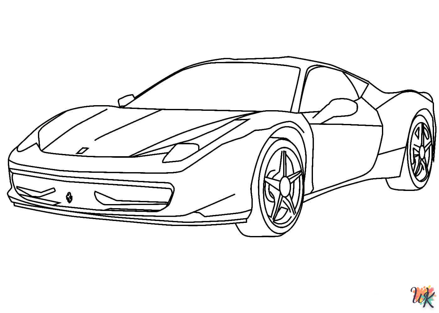 Disegni da Colorare Ferrari 34