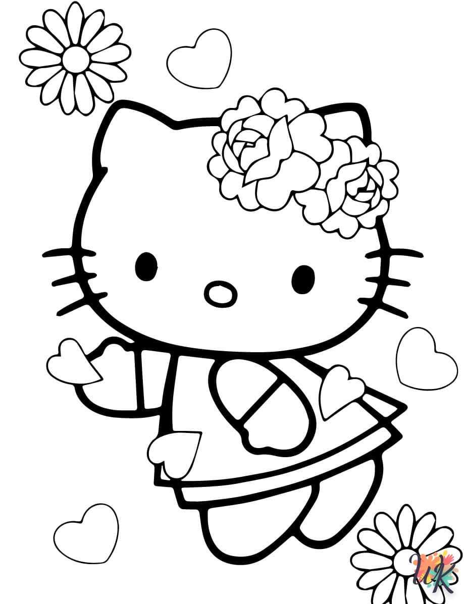 Disegni da Colorare Hello Kitty 1
