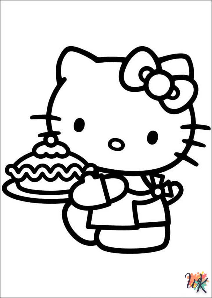 Disegni da Colorare Hello Kitty 17
