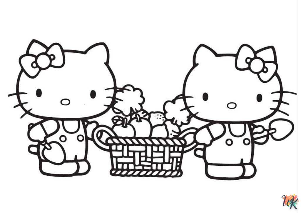 Disegni da Colorare Hello Kitty 18