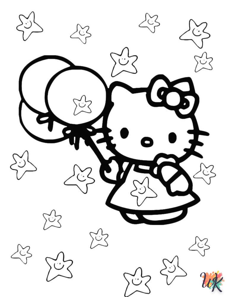 Disegni da Colorare Hello Kitty 19