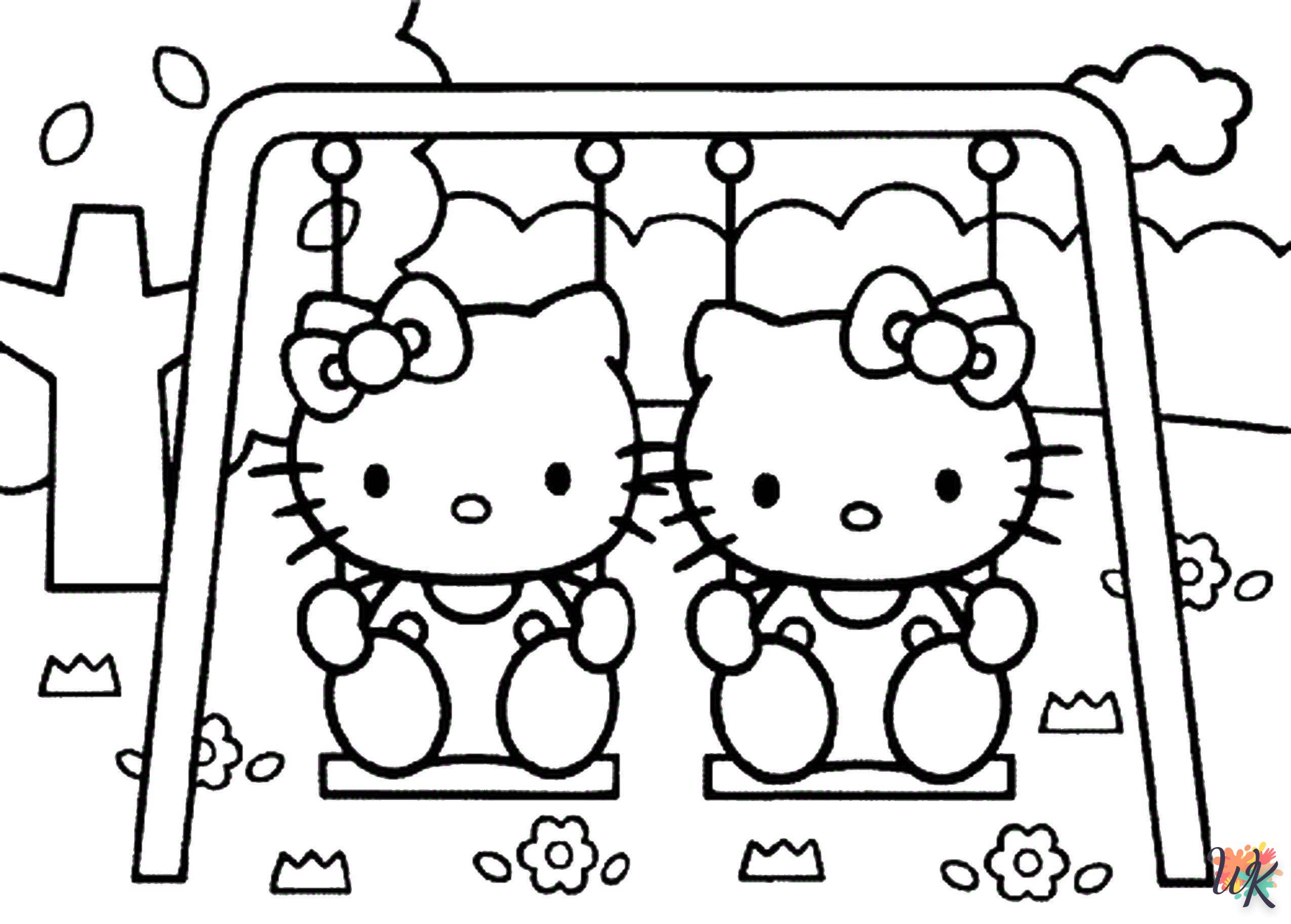 Disegni da Colorare Hello Kitty 2