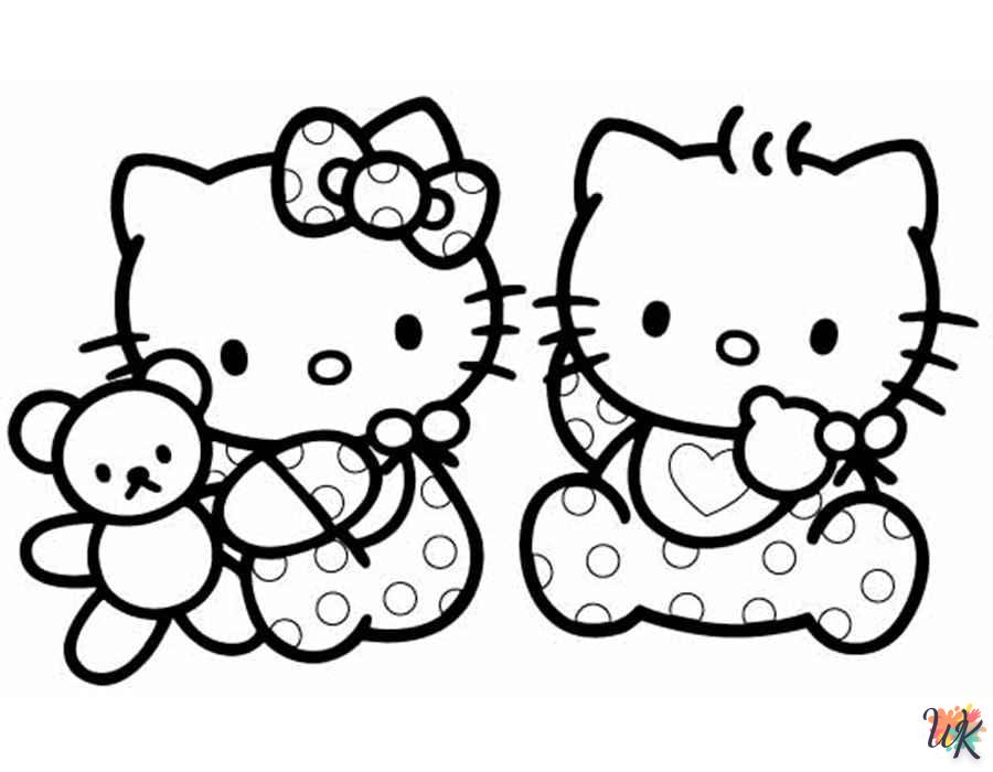 Disegni da Colorare Hello Kitty 21