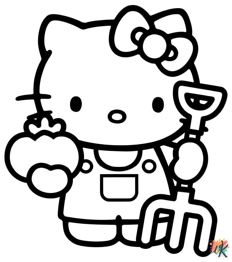 Disegni da Colorare Hello Kitty 24