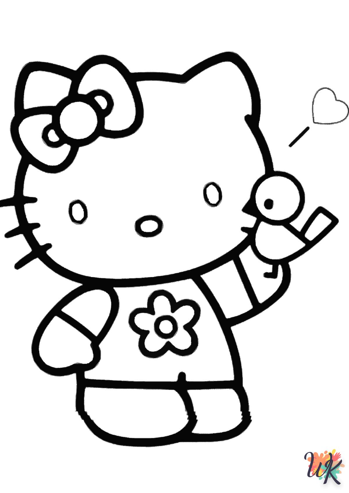 Disegni da Colorare Hello Kitty 27