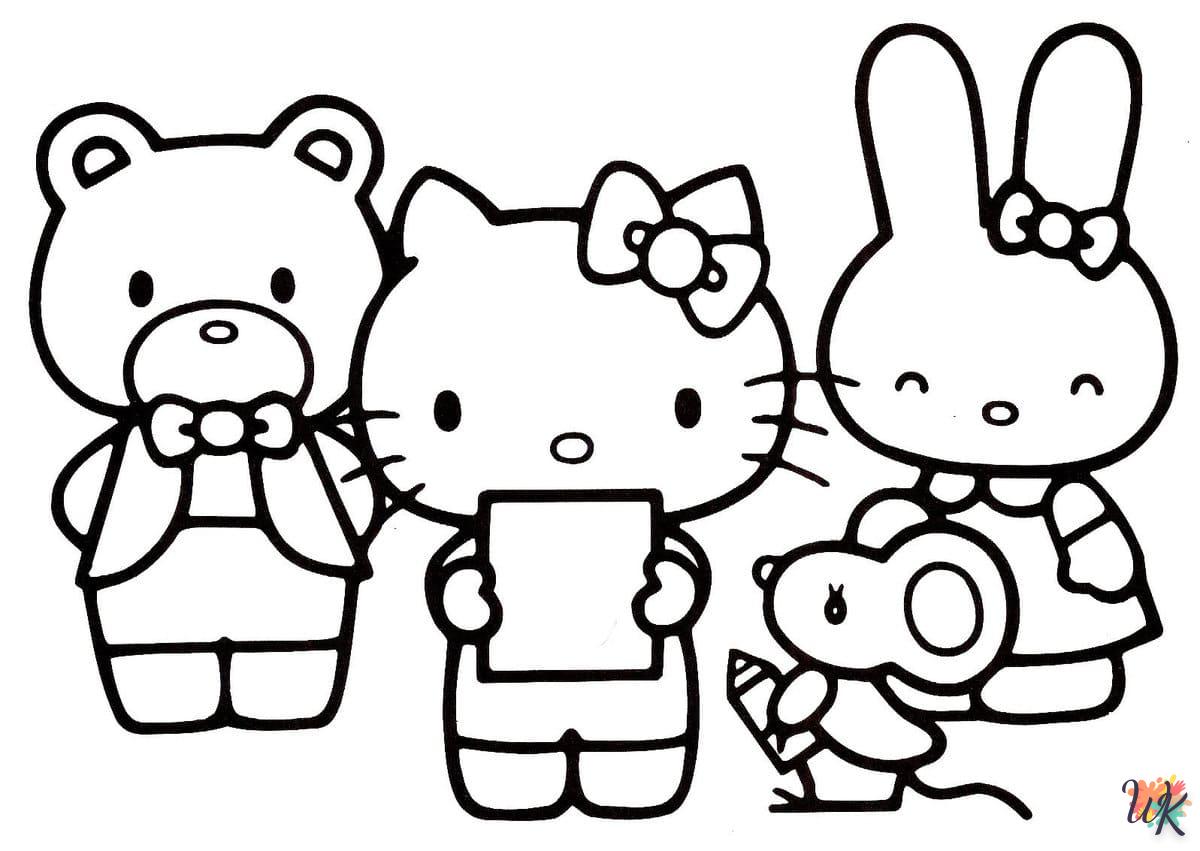 Disegni da Colorare Hello Kitty 29