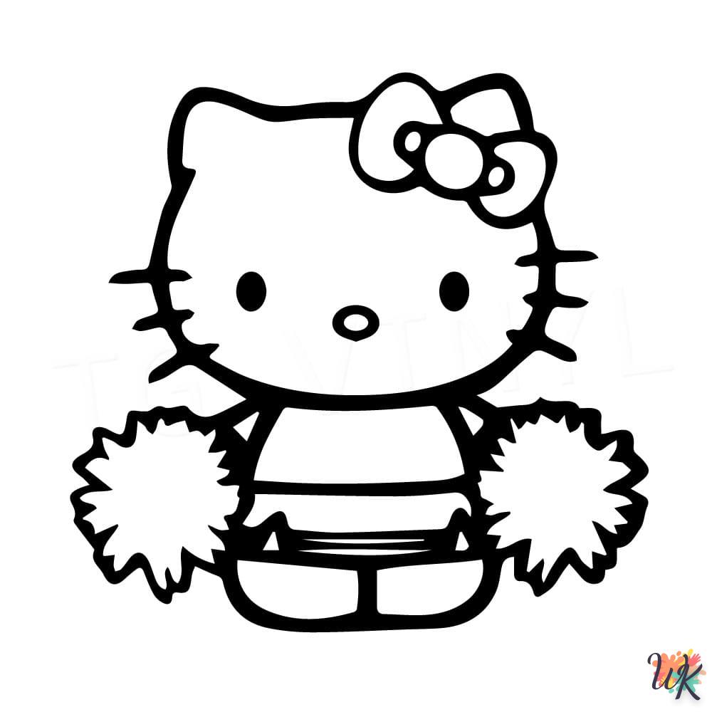 Disegni da Colorare Hello Kitty 3