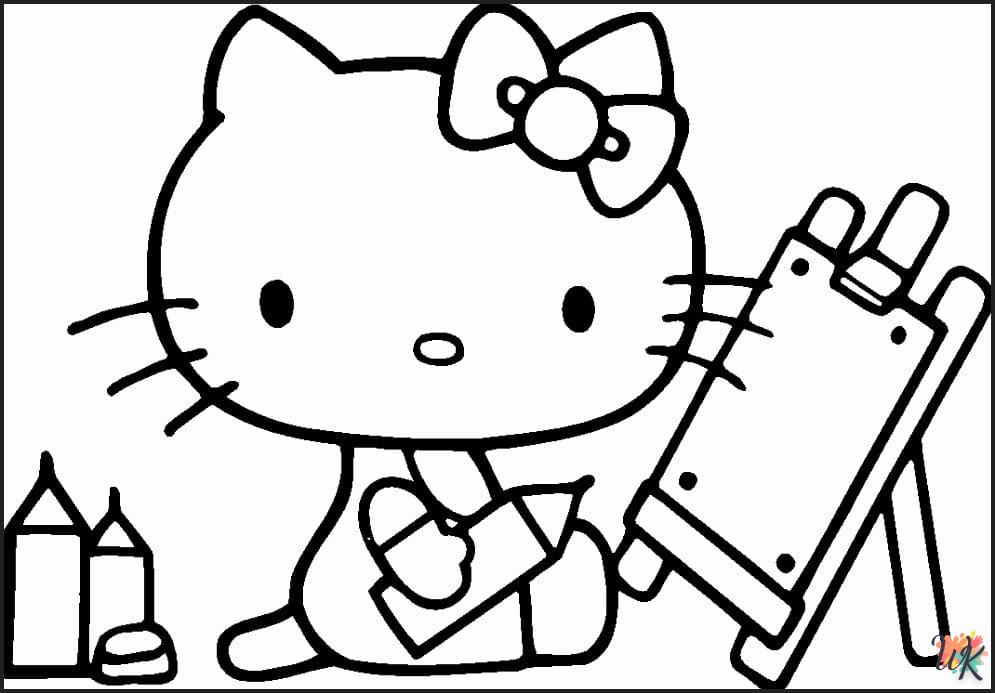 Disegni da Colorare Hello Kitty 31