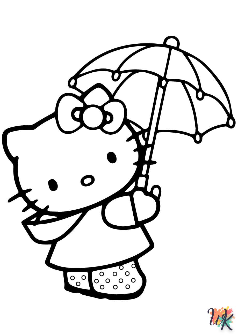 Disegni da Colorare Hello Kitty 34