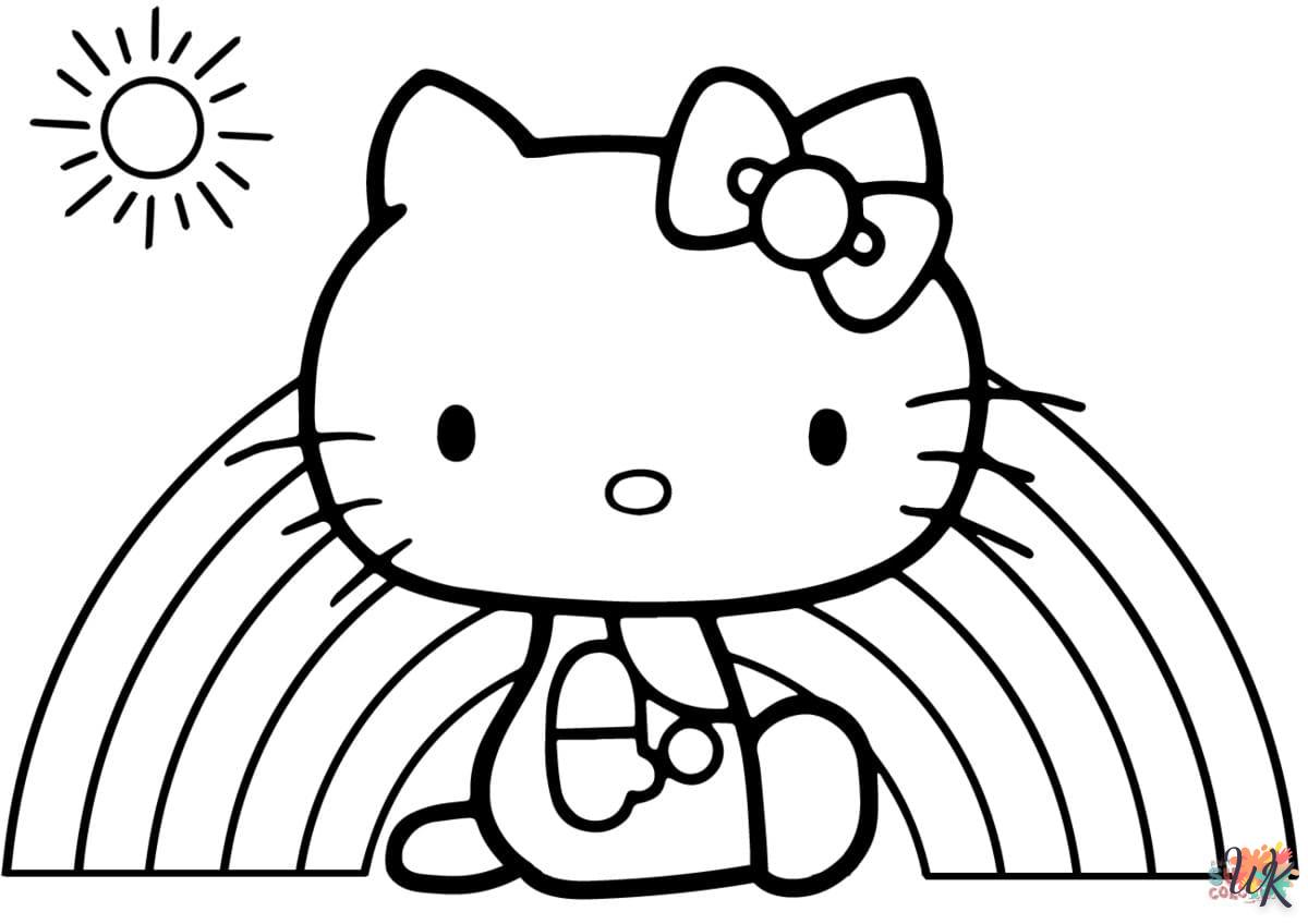 Disegni da Colorare Hello Kitty 36