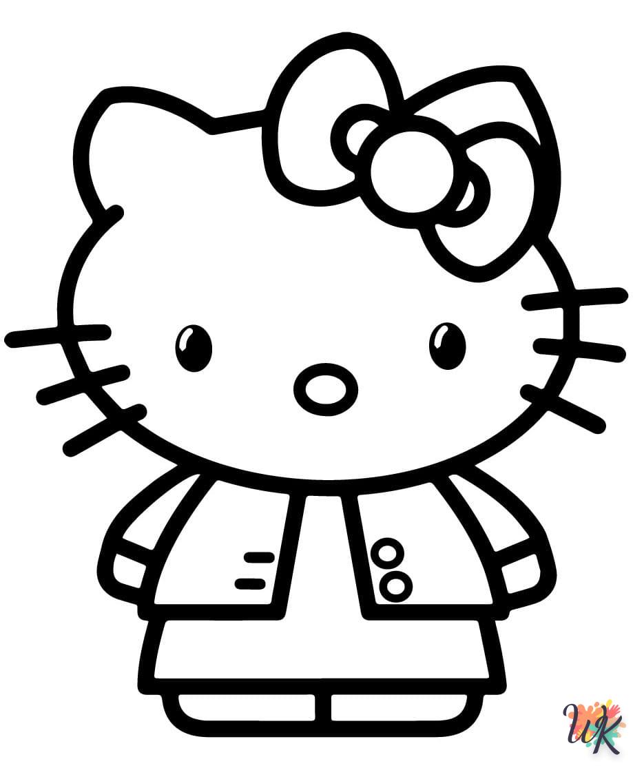 Disegni da Colorare Hello Kitty 37