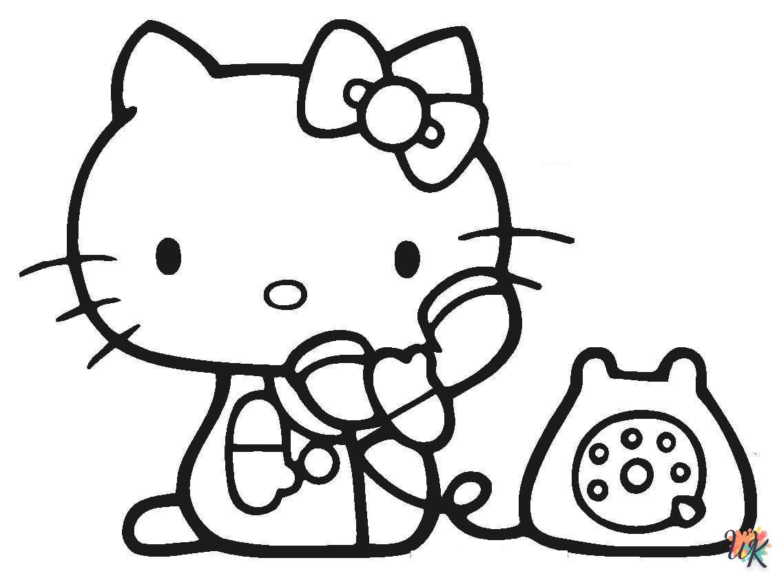 Disegni da Colorare Hello Kitty 5
