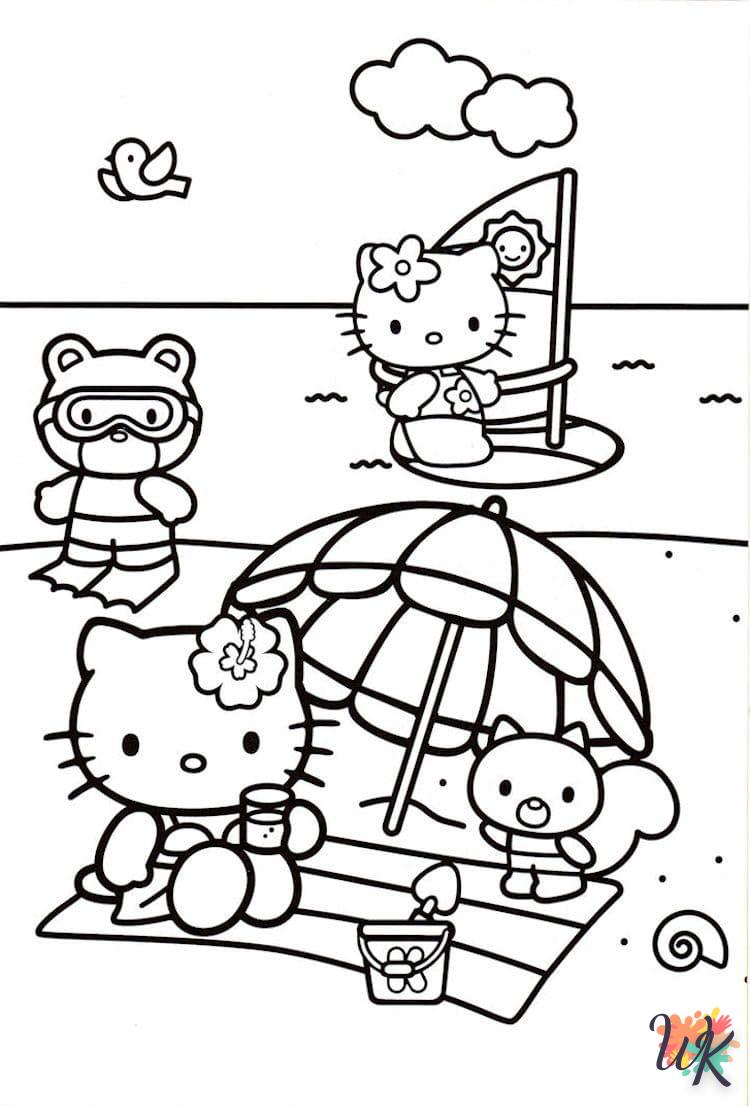 Disegni da Colorare Hello Kitty 53