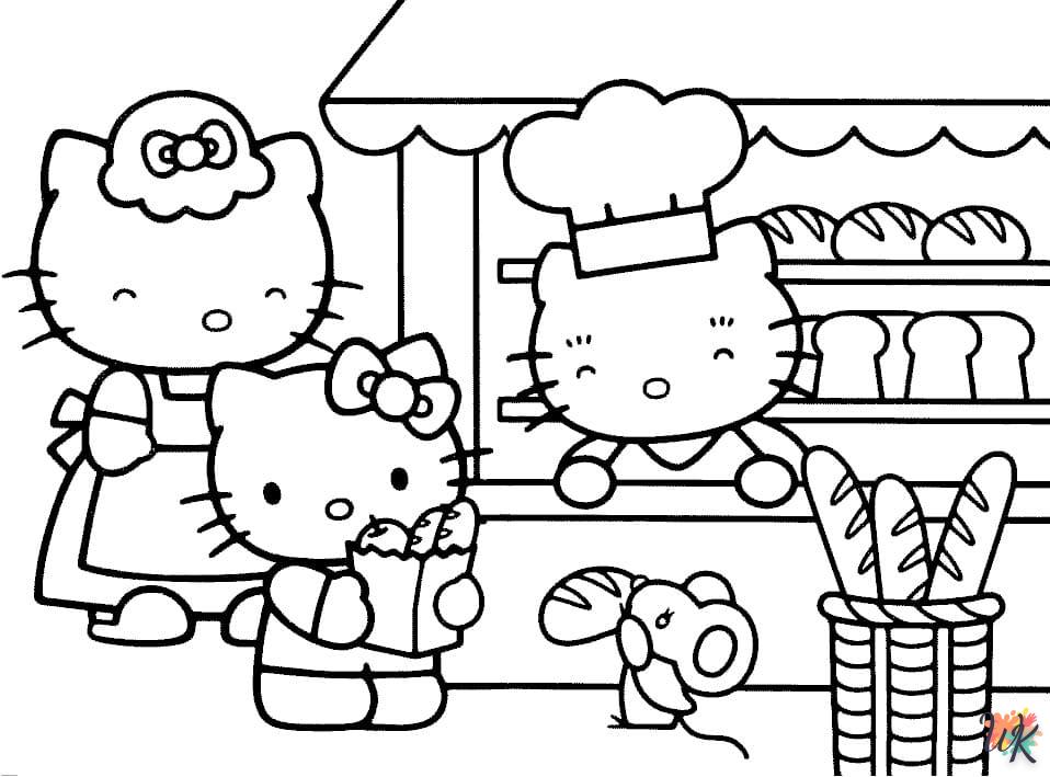 Disegni da Colorare Hello Kitty 54
