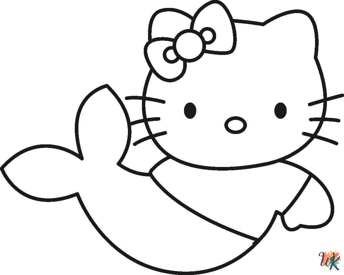 Disegni da Colorare Hello Kitty 6