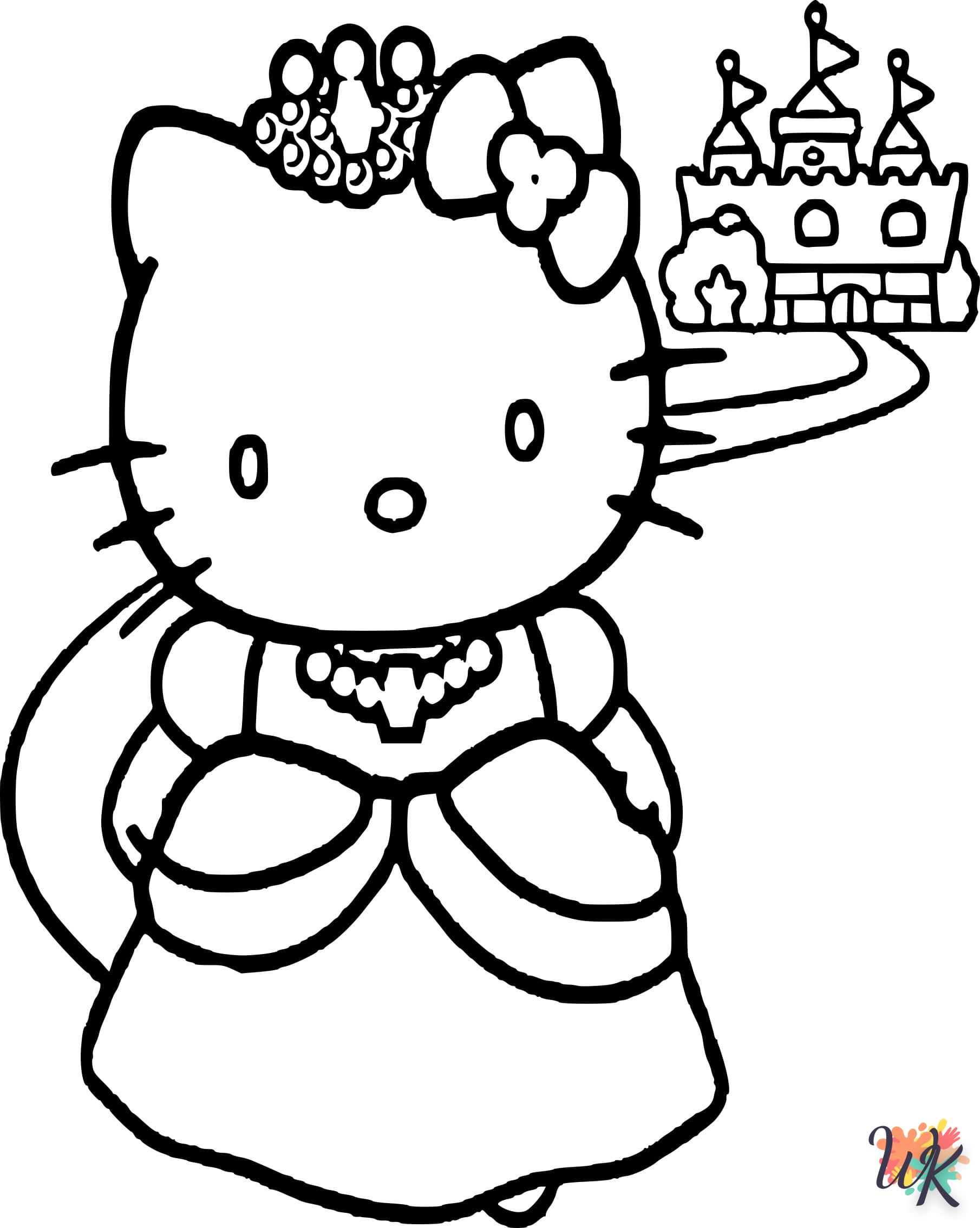 Disegni da Colorare Hello Kitty 61