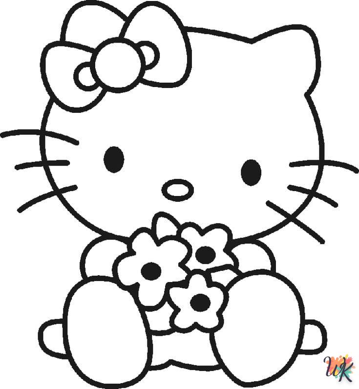 Disegni da Colorare Hello Kitty 74