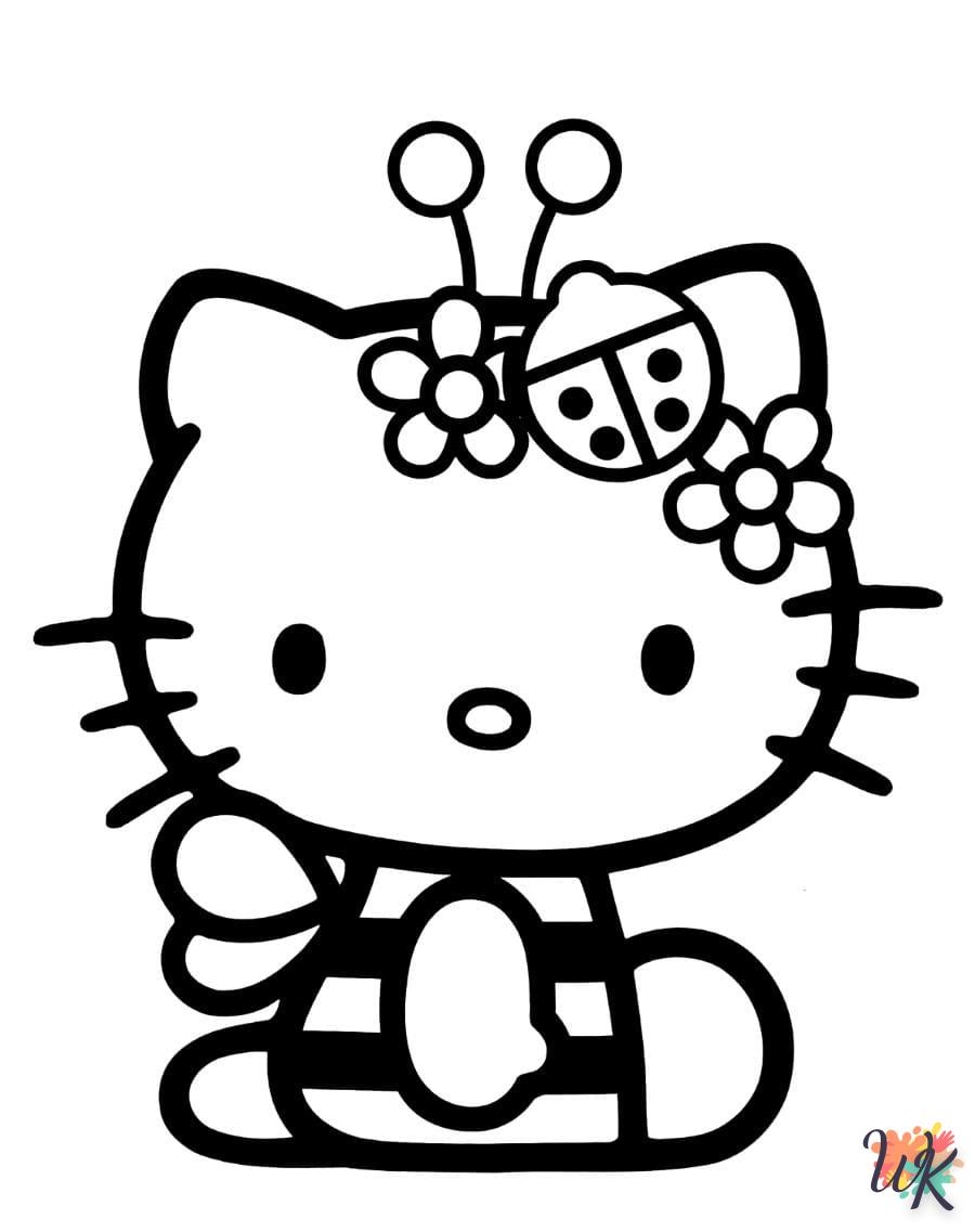 Disegni da Colorare Hello Kitty 77