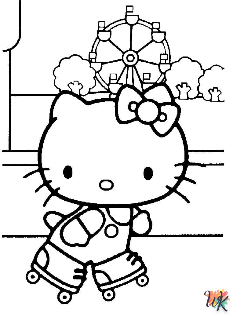 Disegni da Colorare Hello Kitty 8