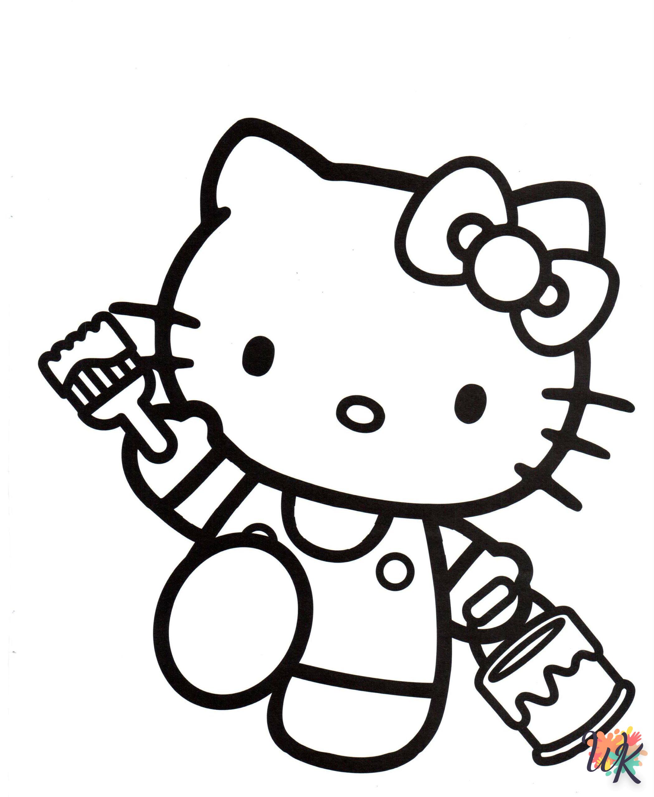 Disegni da Colorare Hello Kitty 85