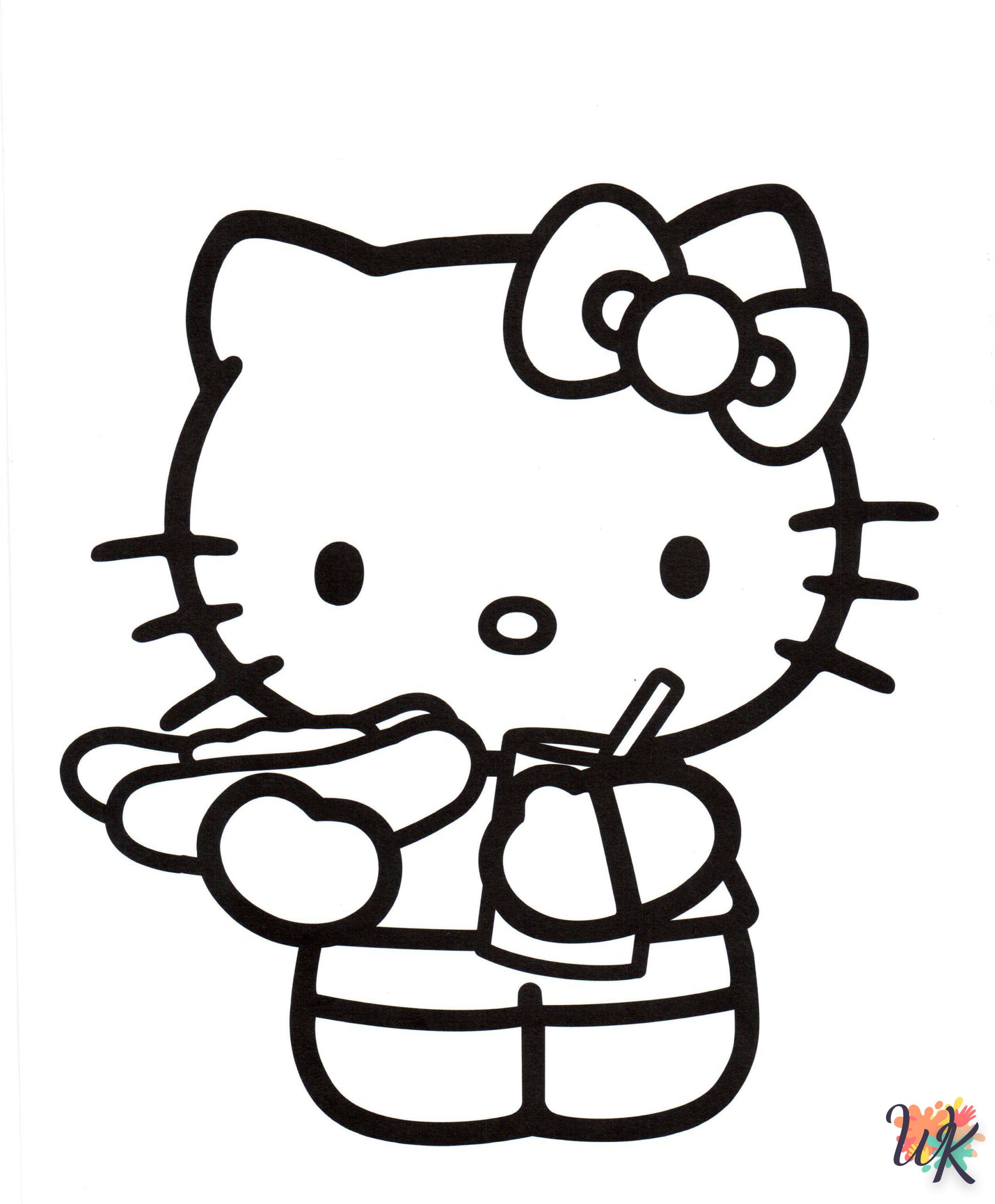 Disegni da Colorare Hello Kitty 86