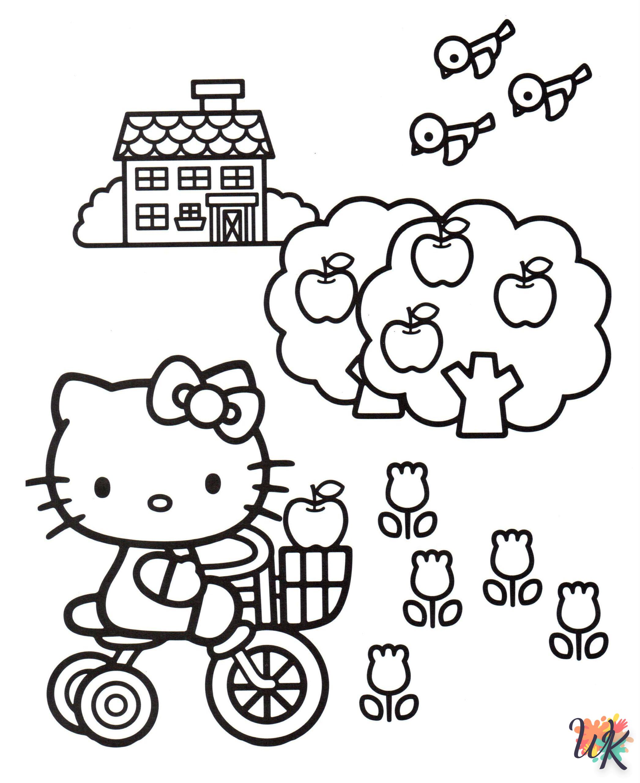 Disegni da Colorare Hello Kitty 88