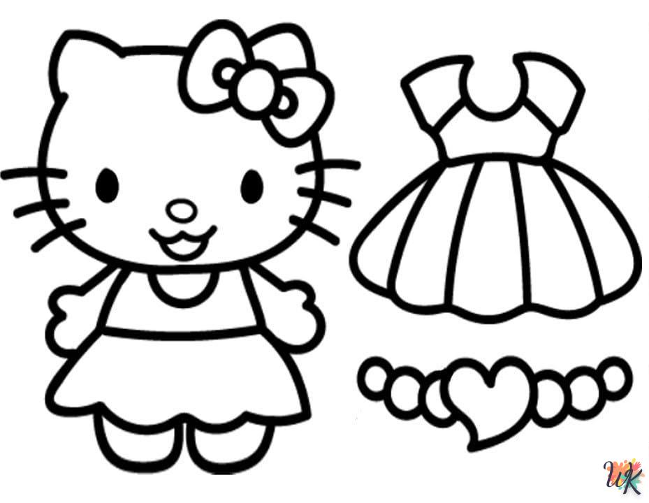 Disegni da Colorare Hello Kitty 9
