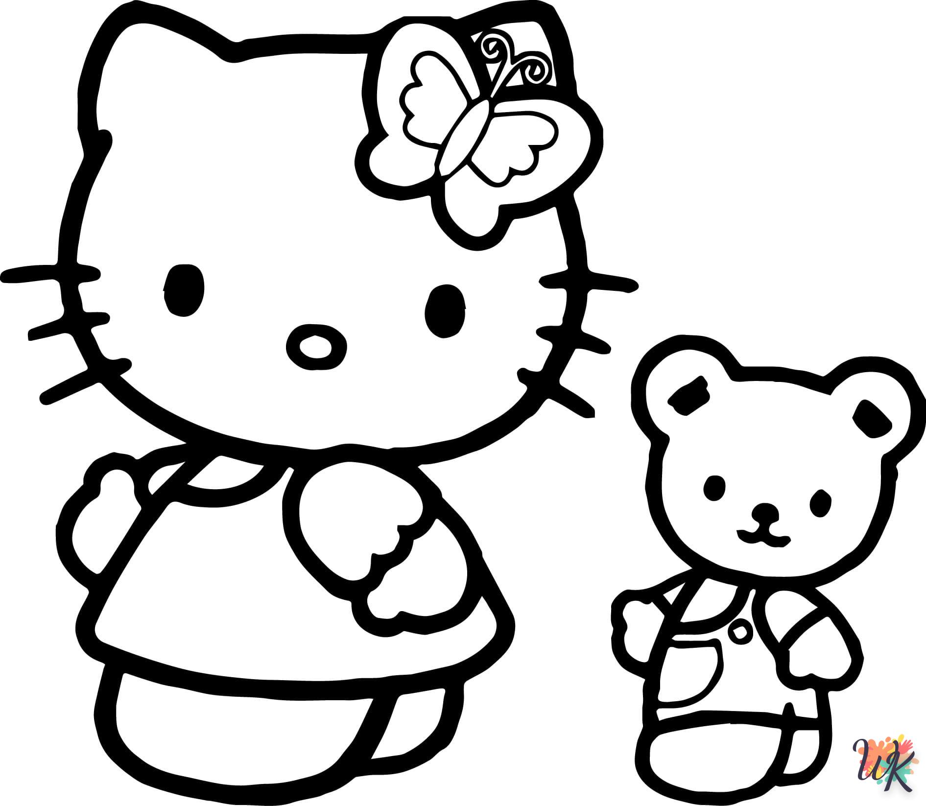 Disegni da Colorare Hello Kitty 91