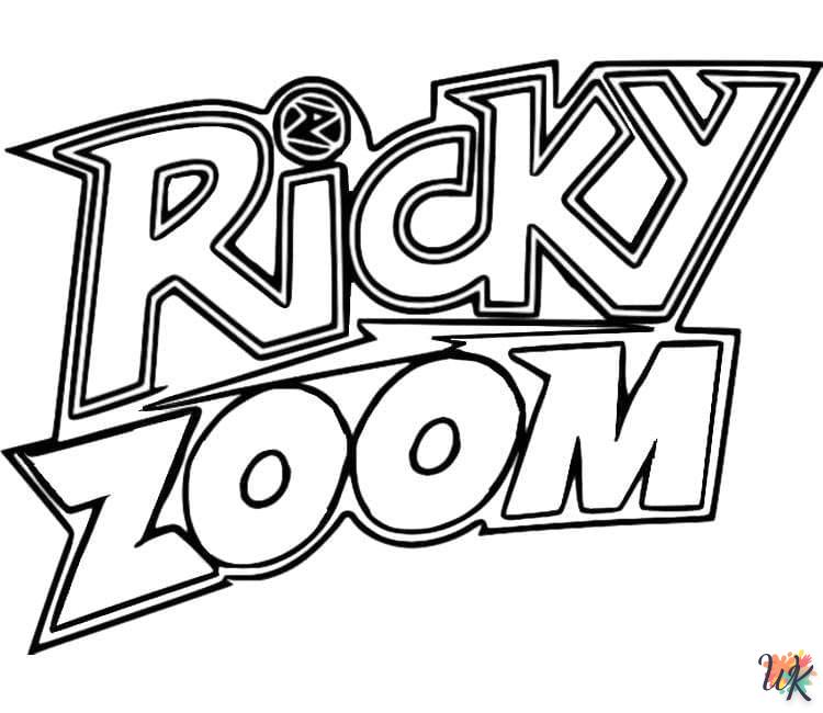 Disegni da Colorare Ricky Zoom 12