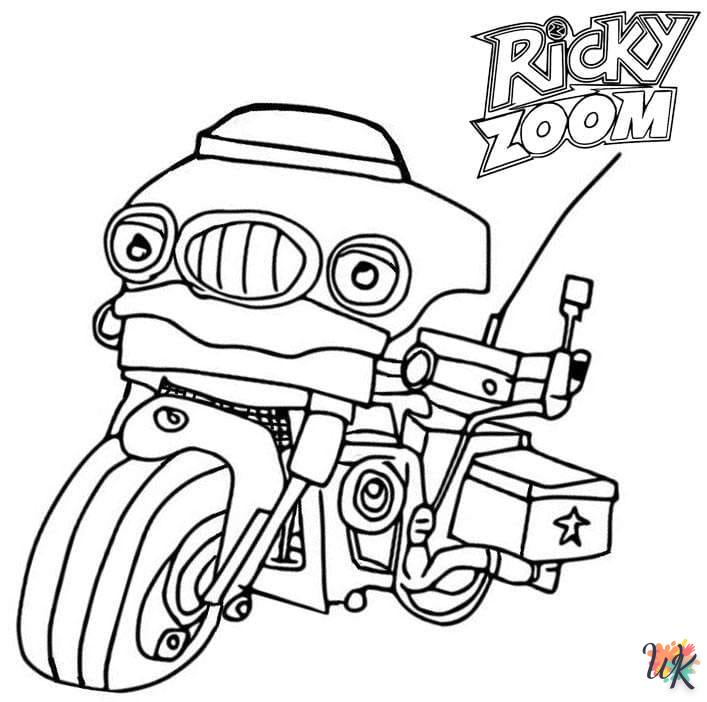 Disegni da Colorare Ricky Zoom 3