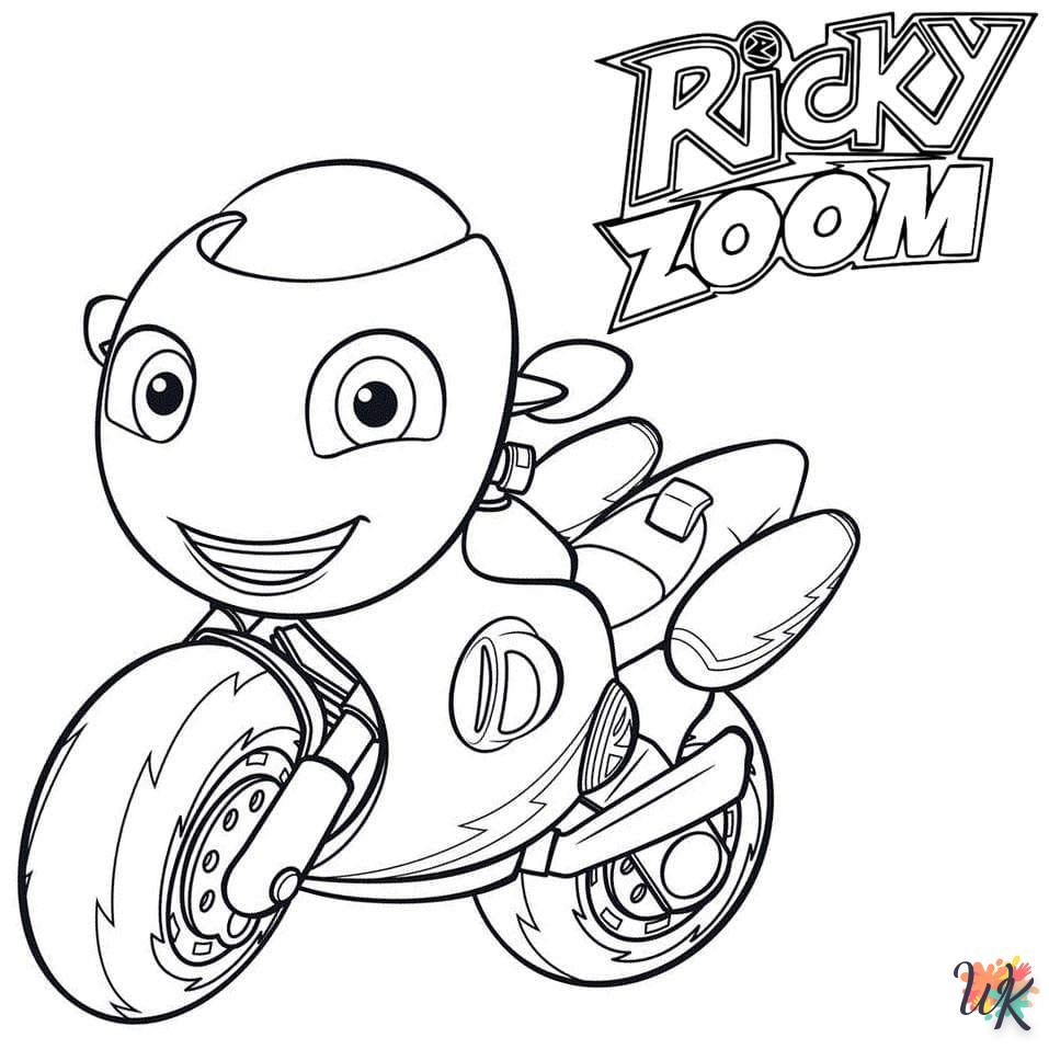 Disegni da Colorare Ricky Zoom 30