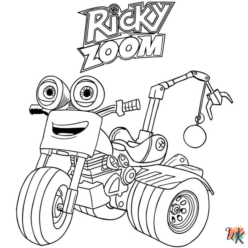 Disegni da Colorare Ricky Zoom 38