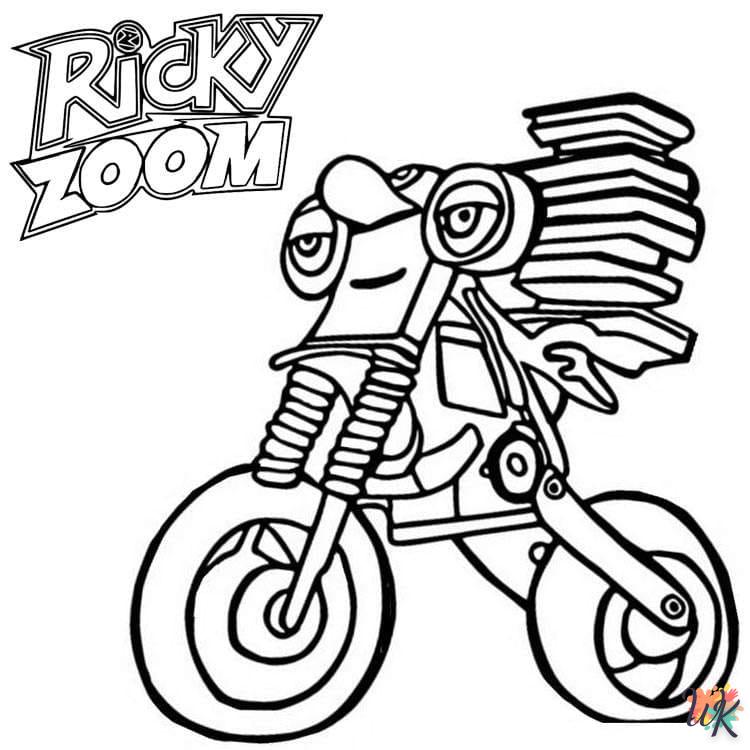 Disegni da Colorare Ricky Zoom 40