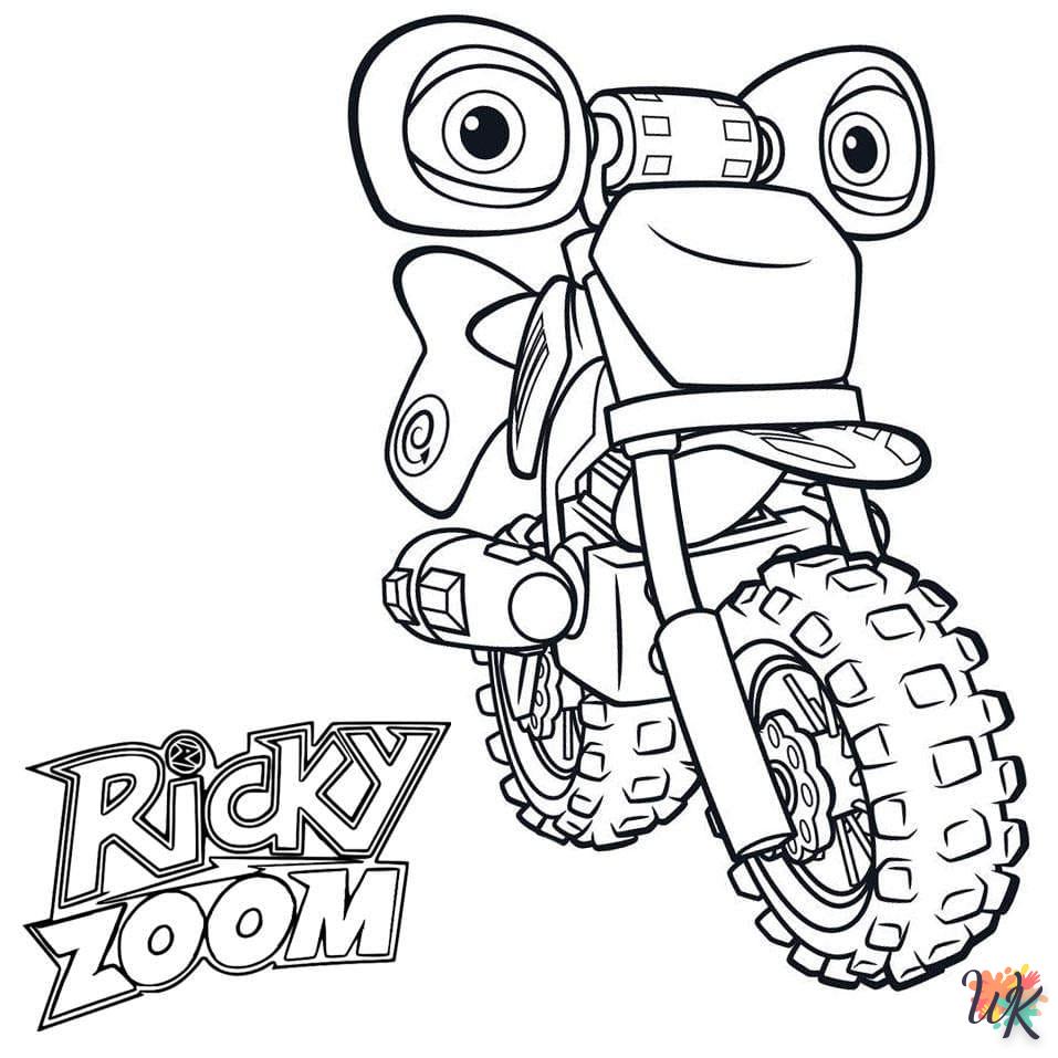 Disegni da Colorare Ricky Zoom 43