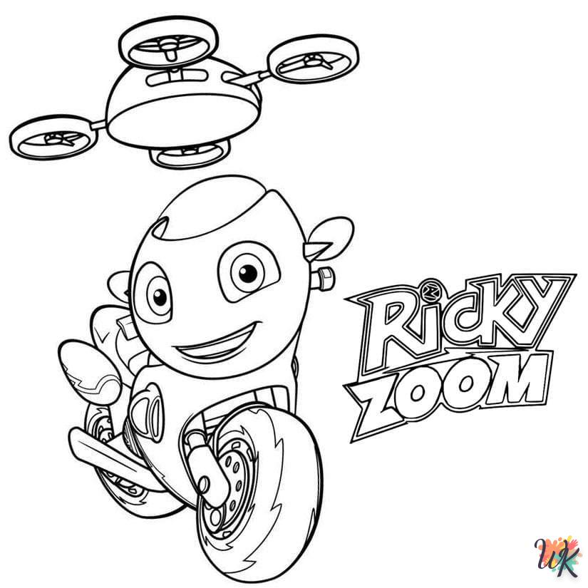 Disegni da Colorare Ricky Zoom 5