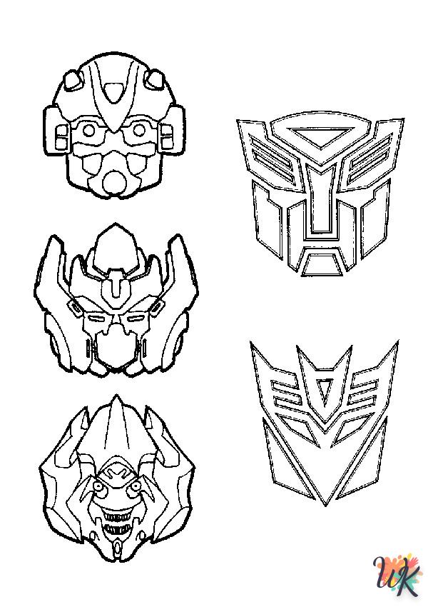 Disegni da Colorare Transformers 12