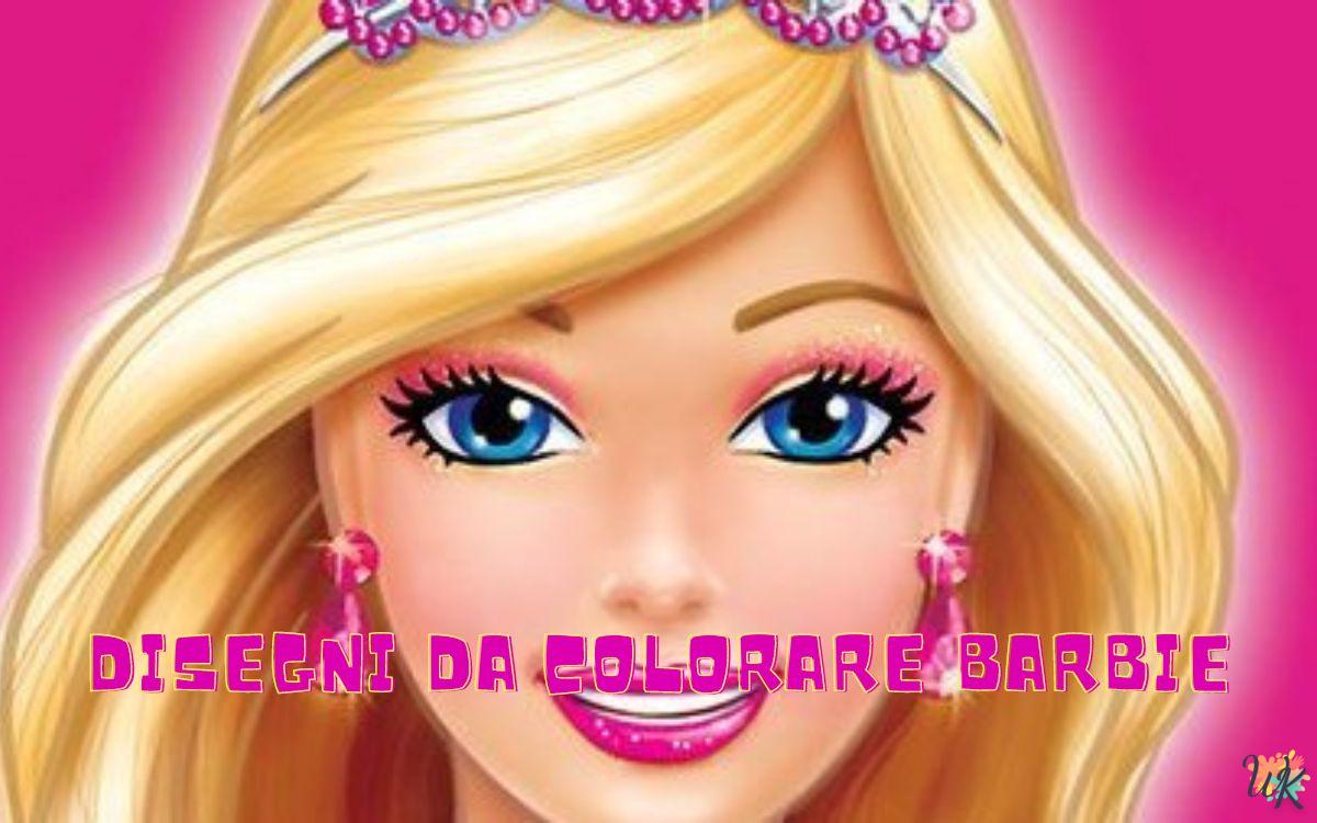 Barbie 1 Disegni da colorare Barbie