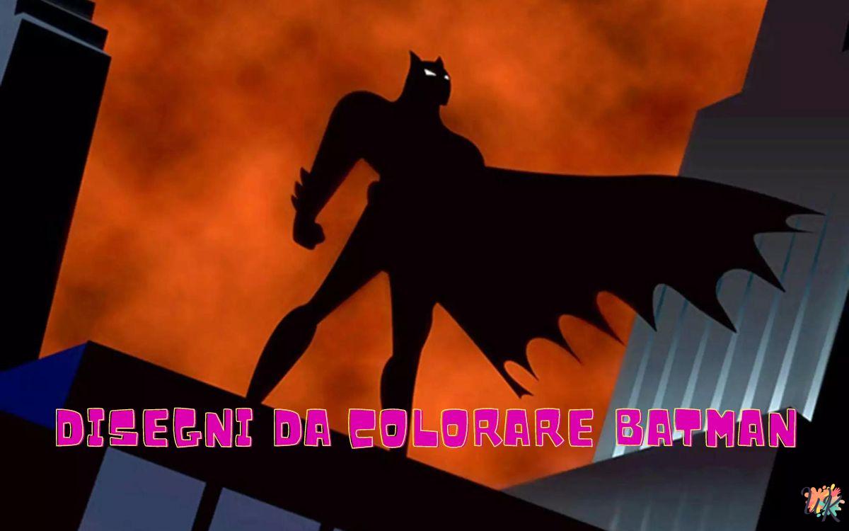 Batman 1 Disegni da colorare Batman