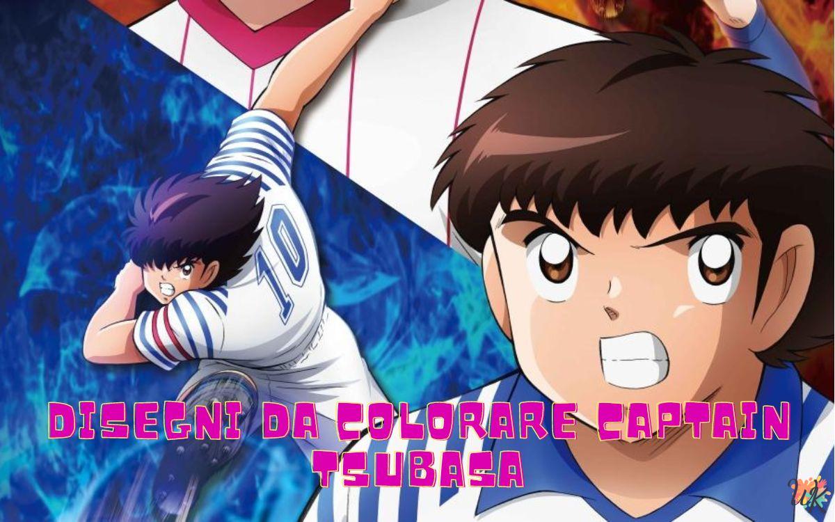 Captain Tsubasa 1 Disegni da colorare Captain Tsubasa