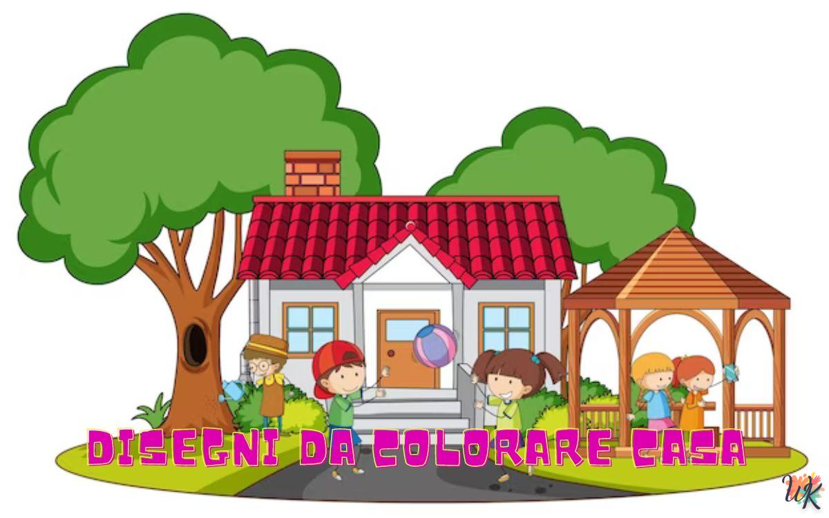 Casa 1 Disegni da colorare Casa