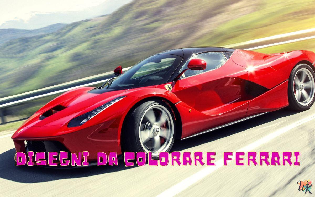 Ferrari 1 Disegni da colorare Ferrari