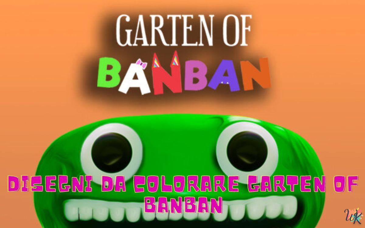 Disegni da colorare Garten of Banban
