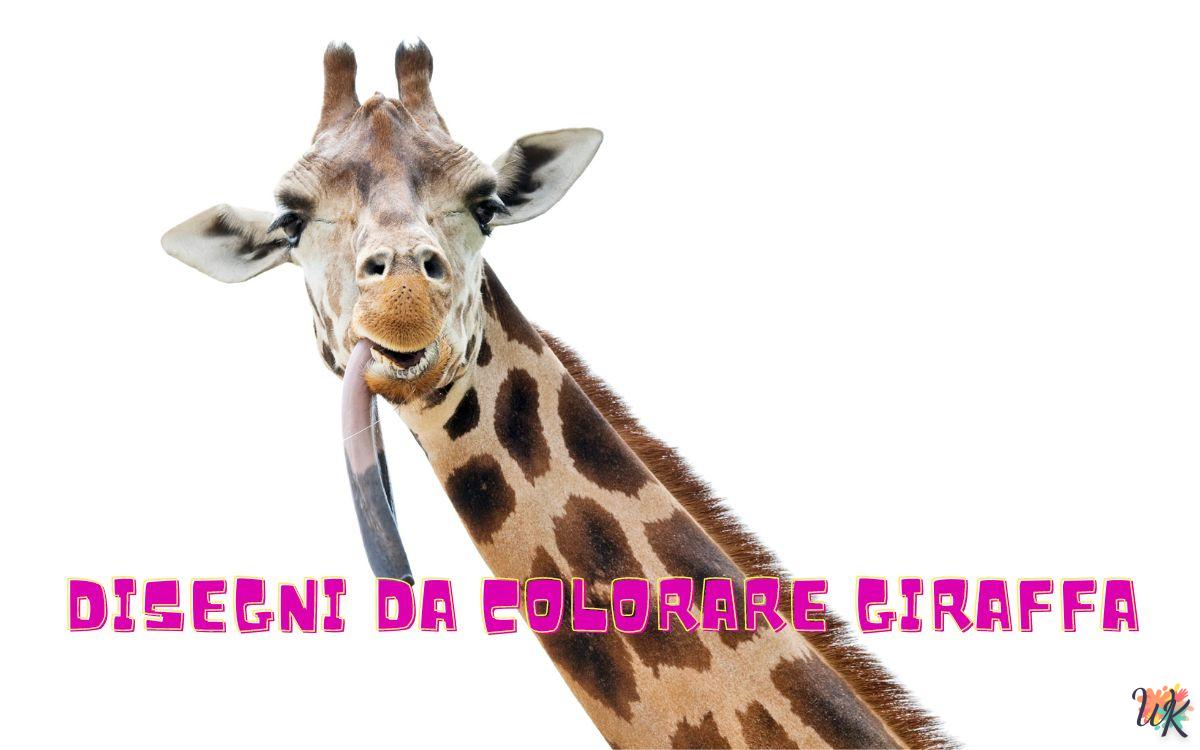 Giraffa 1 Disegni da colorare Giraffa