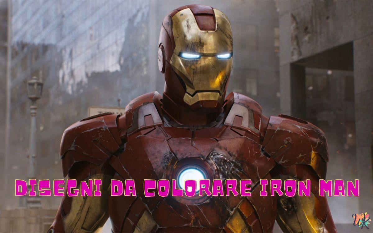 Disegni da colorare Iron Man