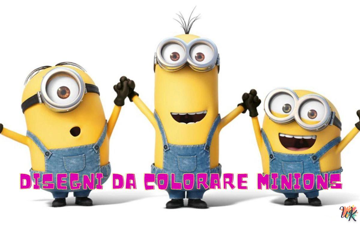 Minions 1 Disegni da colorare Minions