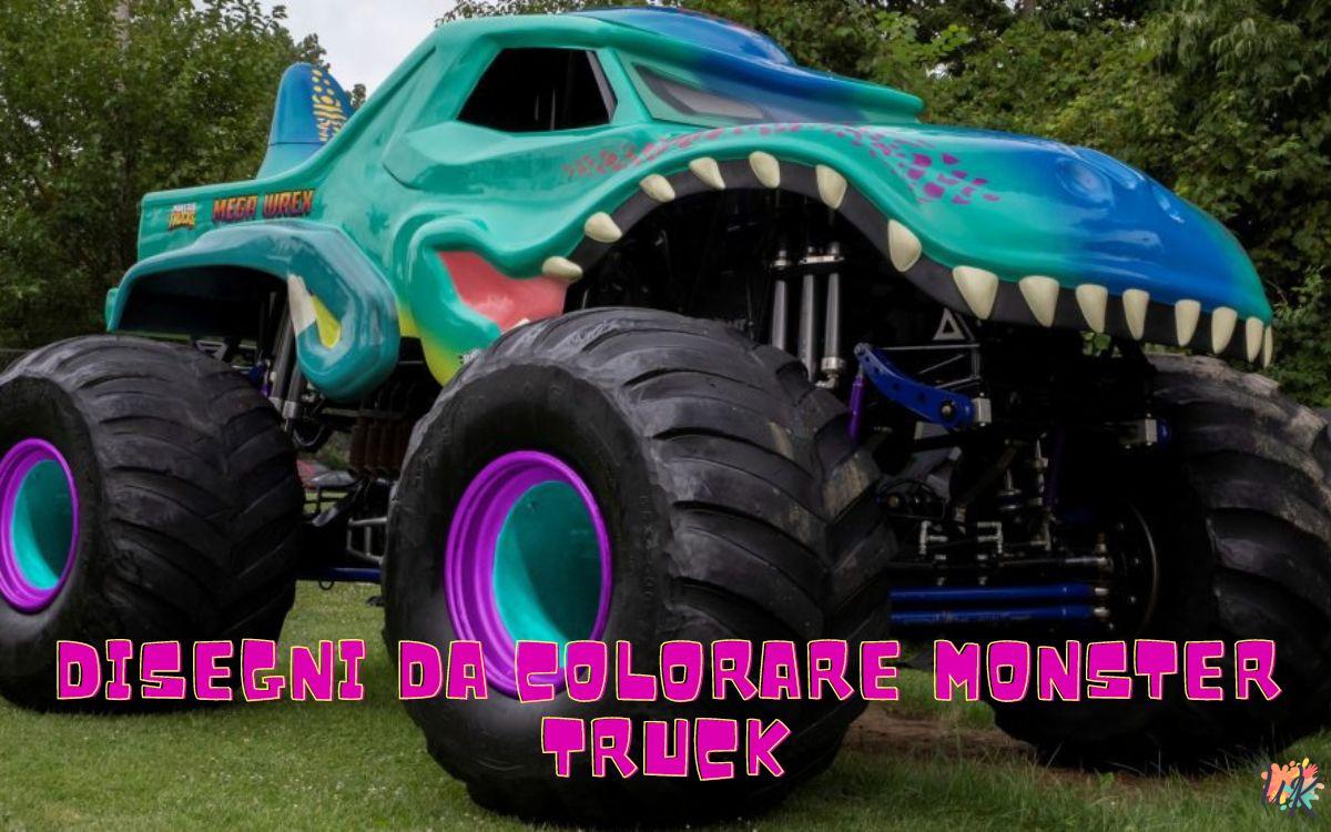 Monster Truck 1 Disegni da colorare Monster Truck