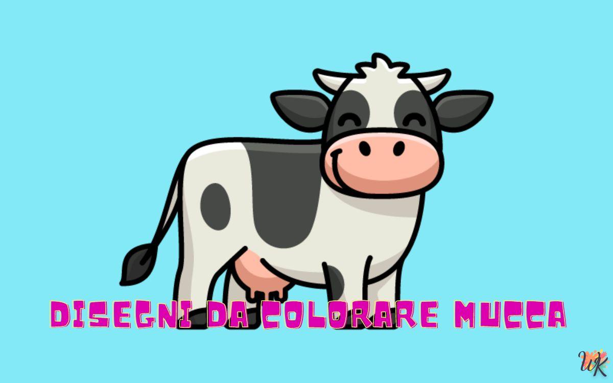 Mucca 1 Disegni da colorare Mucca