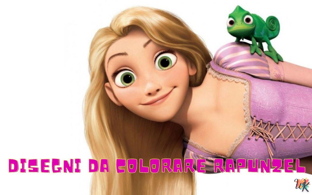Rapunzel 1 Disegni da colorare Rapunzel